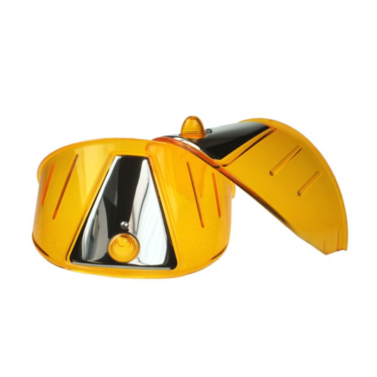 7" Headlamp Visor, Amber, Pr