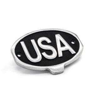 America Vintage Country Badge USA w/ Bracket