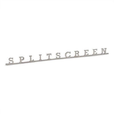 Split Screen Script Badge, Stainless, Self Adhesive