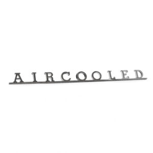 Aircooled Script Badge, Stainless, Self Adhesive