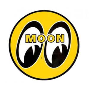 Mooneyes Yellow Moon 3" Magnet