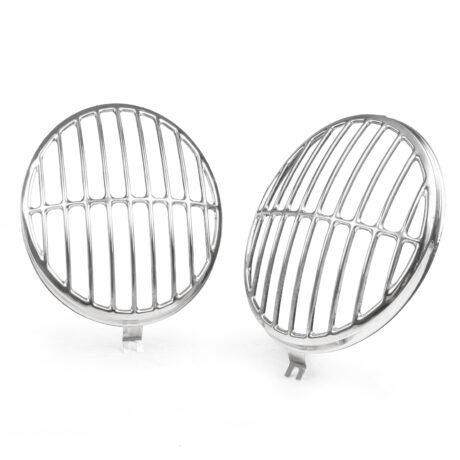 Porsche 356 Stainless Headlamp Grills, Pair