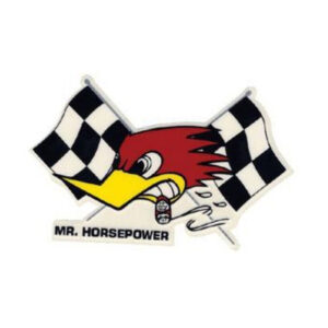 Sticker Clay Smith Checkered Decal Left