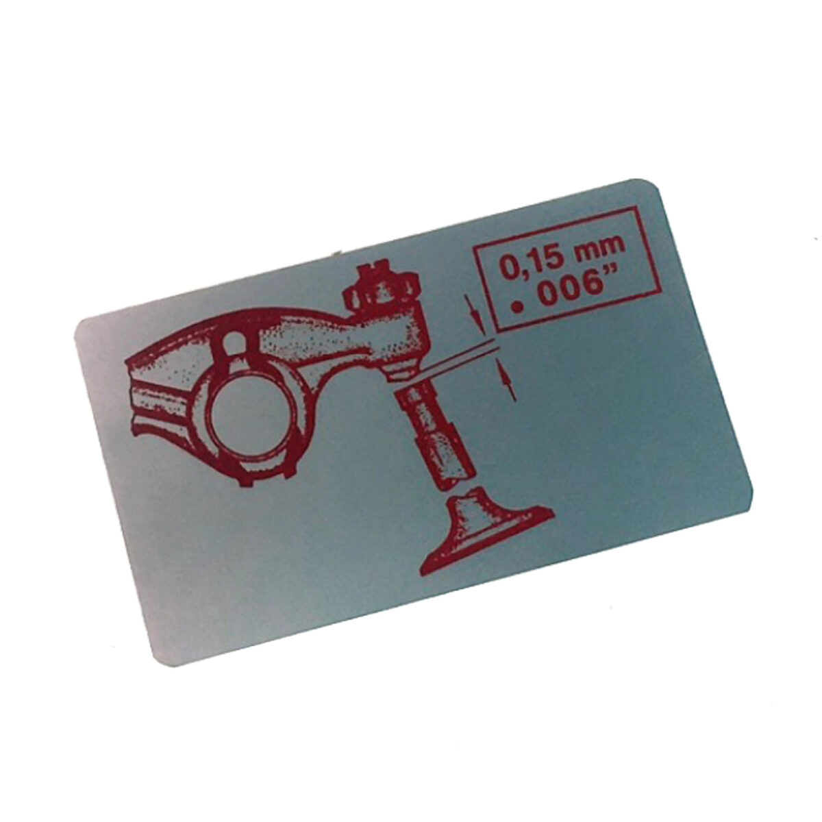 OE Sticker, Valve Tappet Setting