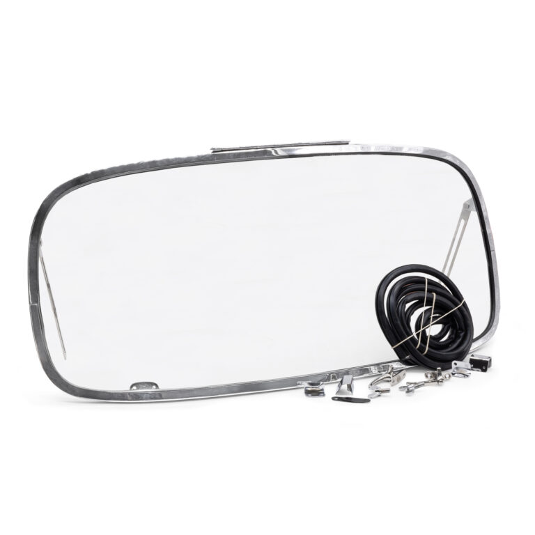 T1 1958-64 Beetle Rear Pop-out Safari Window Frame with Glass Kit