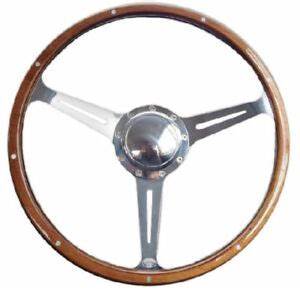 T1 1960-74 Beetle / Ghia / T3 Woodrim Deluxe Steering Wheel Kit