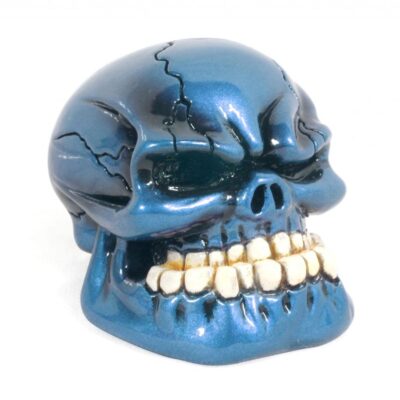 Skull Blue Gear Shift Knob