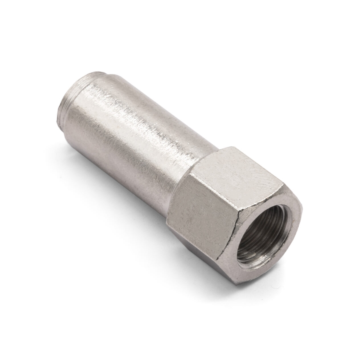 1/8" NPT(F) to 1/4" Push Connect Air Line Straight Fitting, DOT