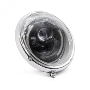 Headlight Assembly with Chrome Rim US Spec Projector Units, with built in Indicators