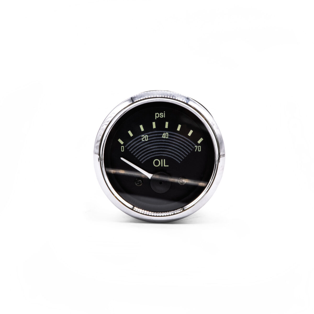 T1 / T2 -67 Smiths OE Style Black Oil Pressure Gauge 52mm