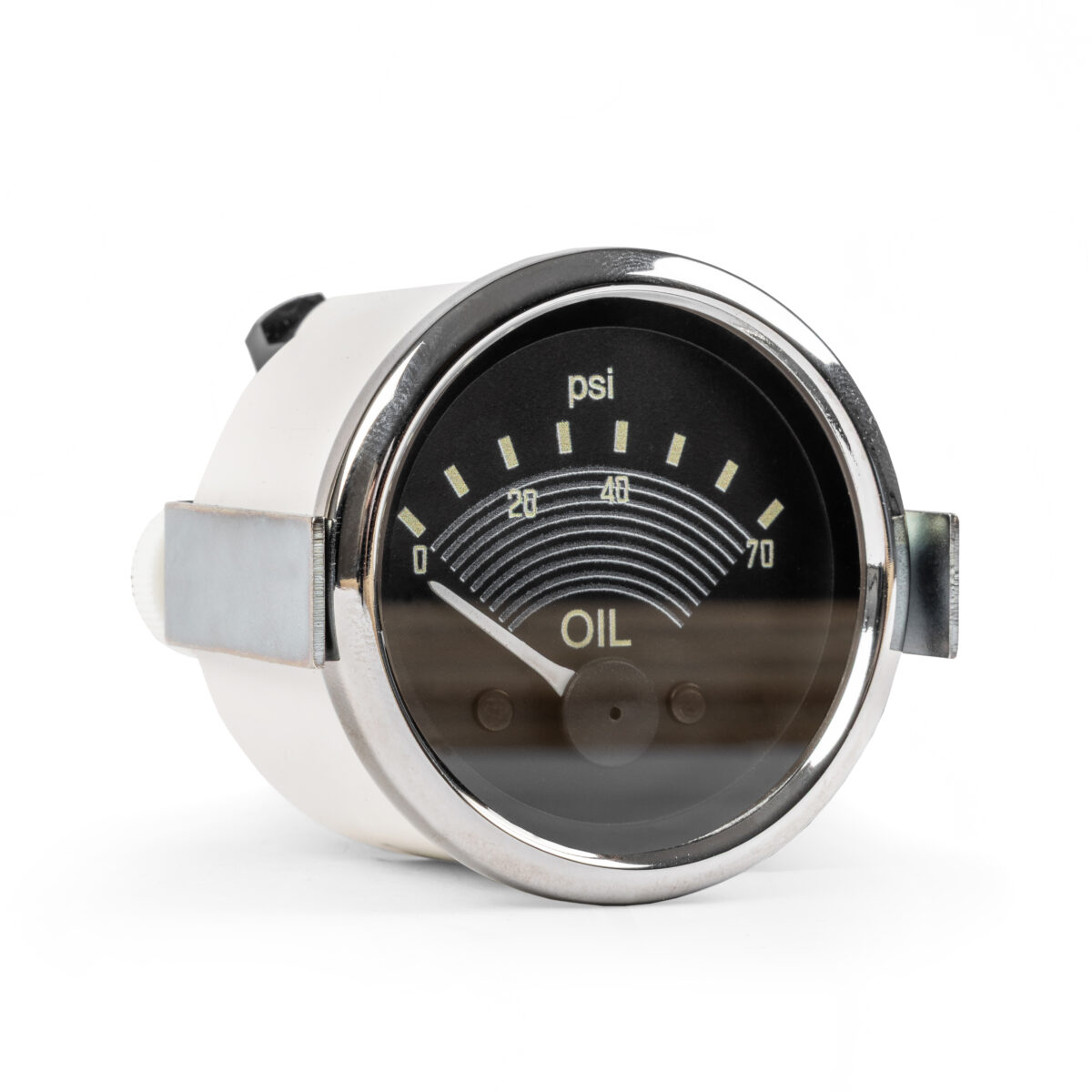 T1 / T2 -67 Smiths OE Style Black, Oil Pressure Gauge, 52mm
