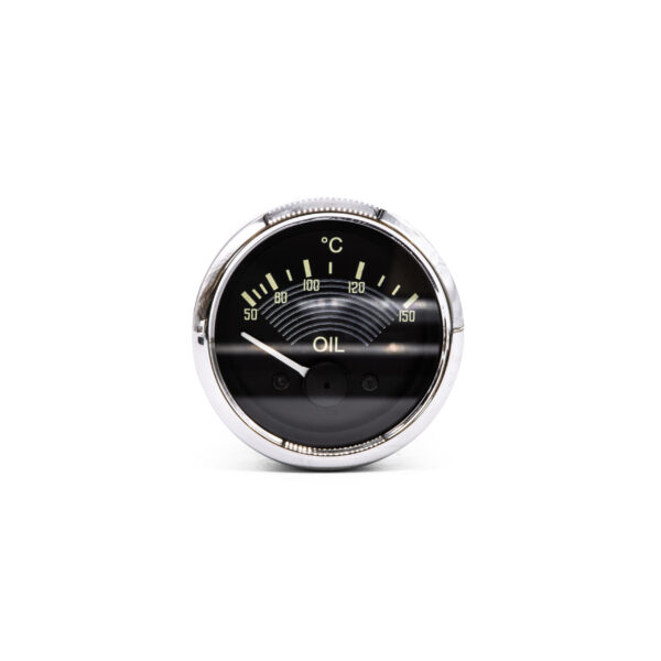 T1 T2 -67 Smiths OE Style Black Oil Temperature Gauge 52mm