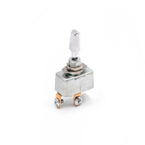 Heavy Duty Toggle Switch 2 Pin Chrome 50 Amp