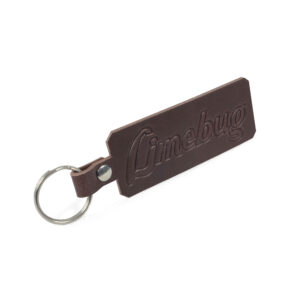 Limebug Official Brown Leather Keyring
