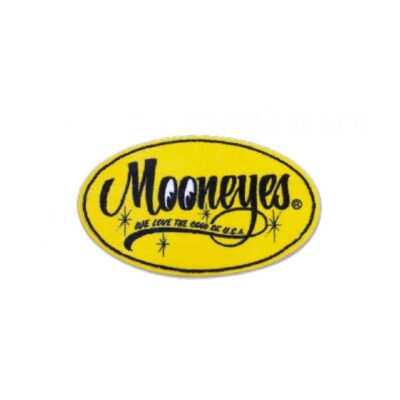 Mooneyes Yellow Oval Floor Mat