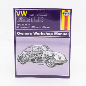 Haynes Workshop Manual VW T1 Beetle 1303 1303s GT 1600