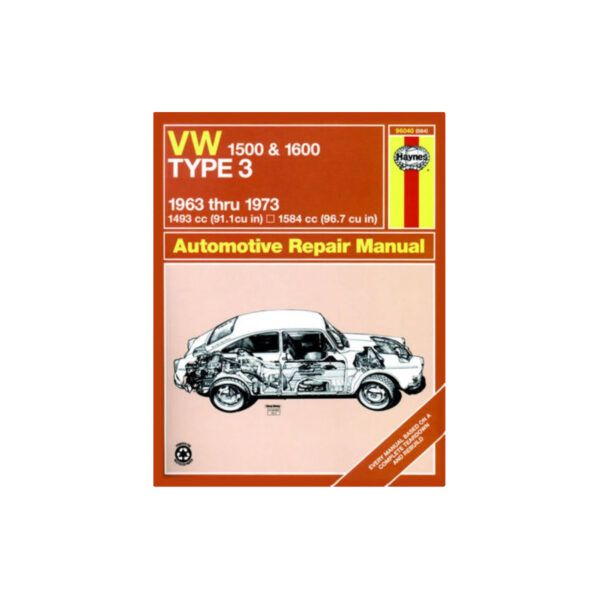 Haynes Workshop Manual VW T3 Squareback , Notchback and Fastback