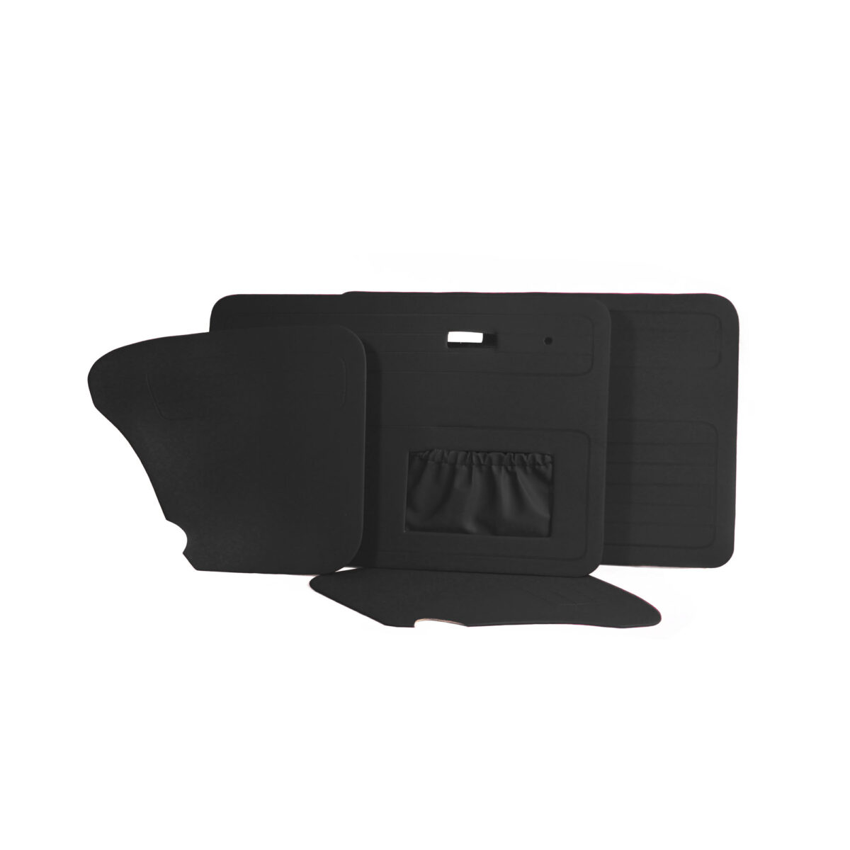 T1 1966-85 Beetle Complete Door Card Kit, Black