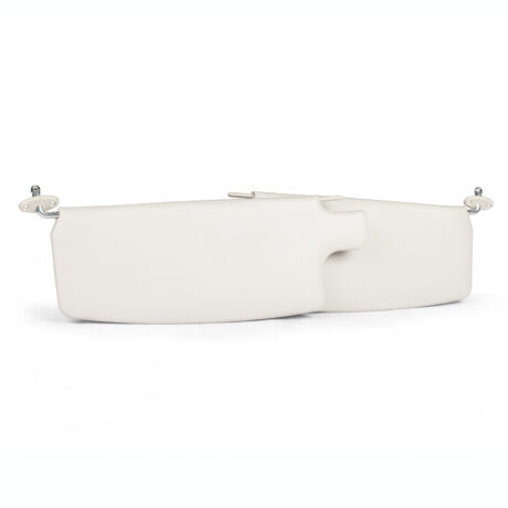1964-79 Beetle White Sun Visor Set, Pair