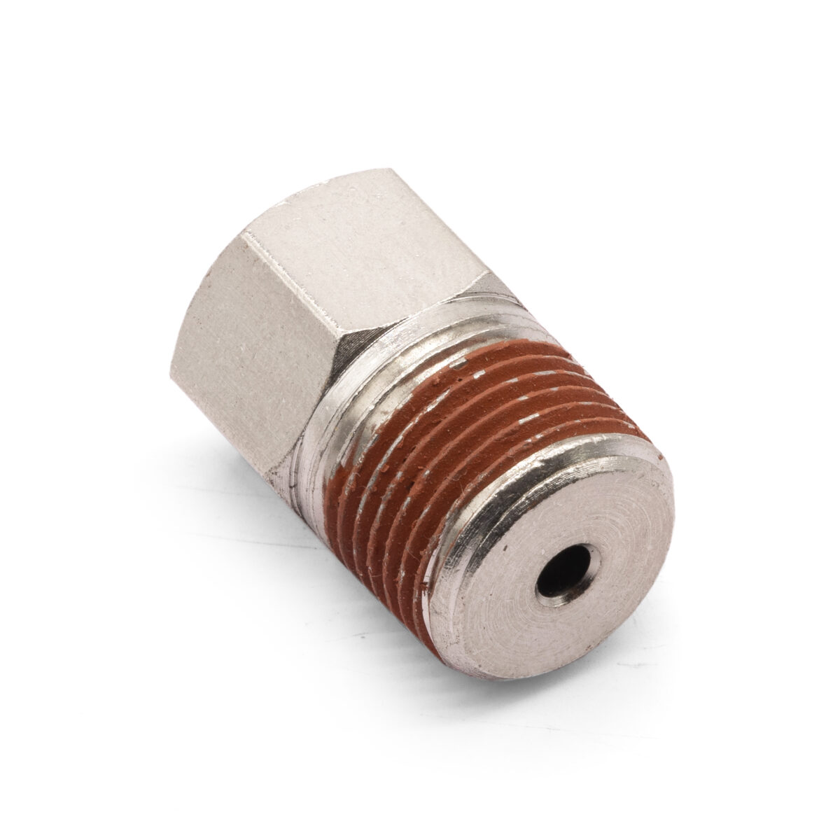 3/8" NPT(M) to 1/4" Air Line Push Connect Straight Fitting, DOT