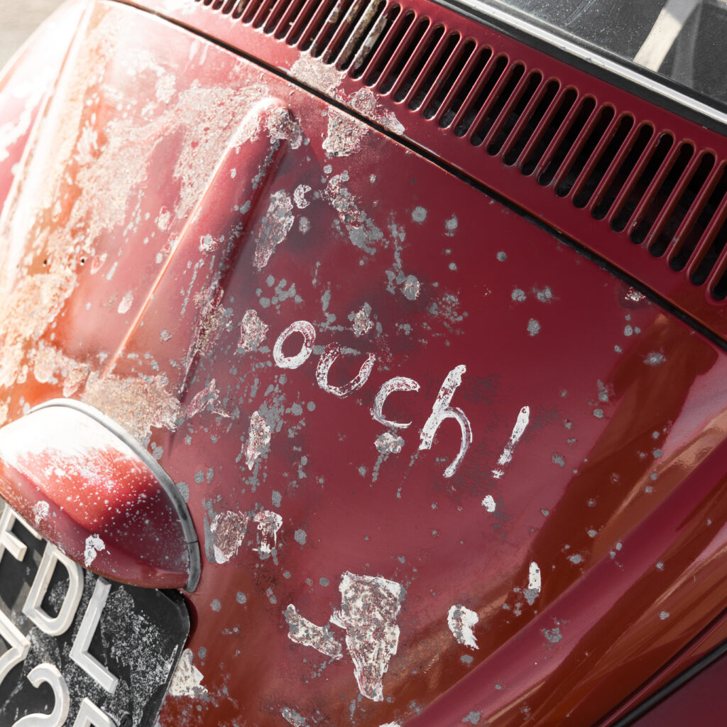 Limebug’ 1966 Beetle “Ouch” — Limebug Hall of Fame
