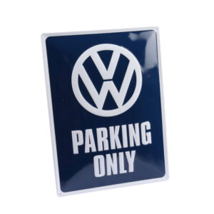 VW Parking Only Aluminium Garage Sign