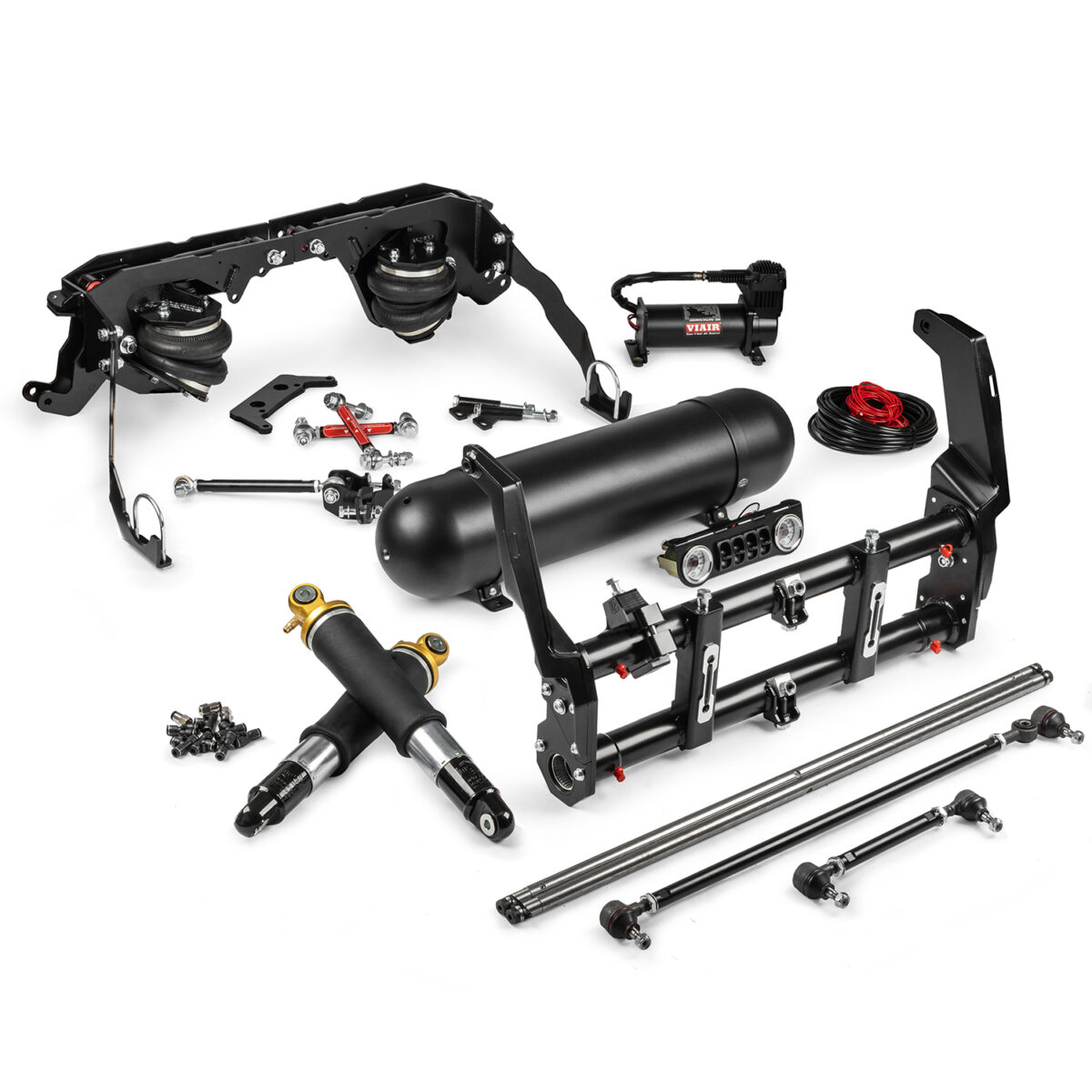 1966-79 Beetle / Ghia 6" Narrowed Ball Joint Deluxe Cantilever Swing Axle / IRS Air Ride Kit