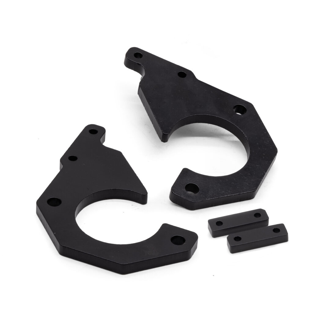 Raw Height Sensor Mount Lower Skid Ends Section (for Link Pin Gen II Beam)