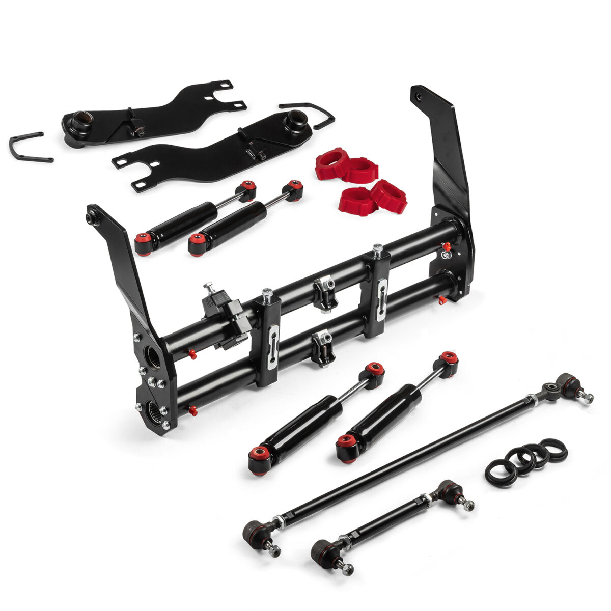 1950-65 Beetle / Ghia 2" Narrowed Link Pin Complete Elite Swing Axle Lowering Kit