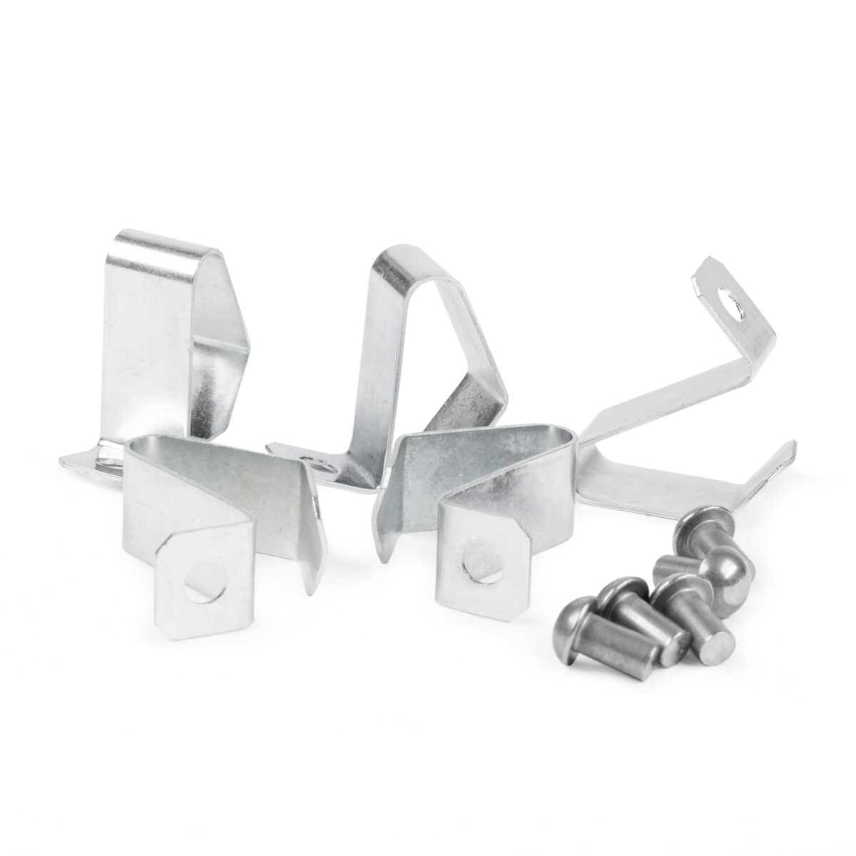 Pre 67 Smoothie / 356 Steel Wheel Centre Hub Cap Clips Rivet Kit, Set of 5