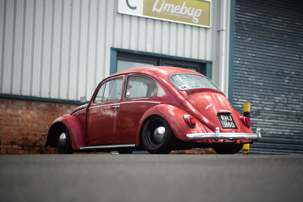 '66 Ruby Red Patina Beetle