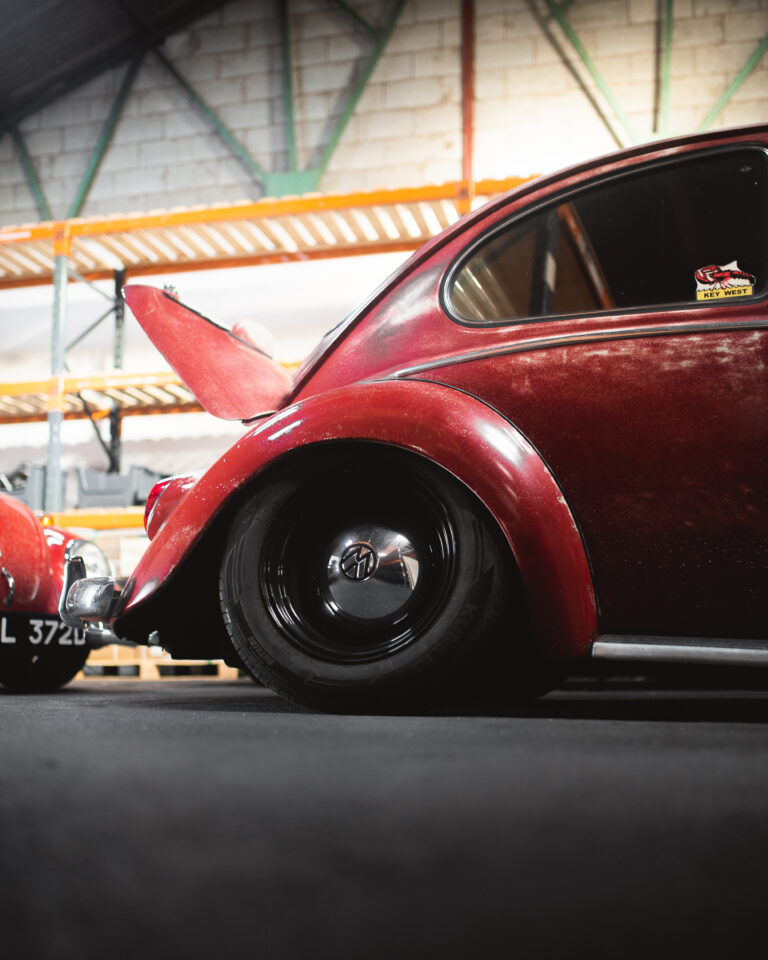 '66 Ruby Red Patina Beetle