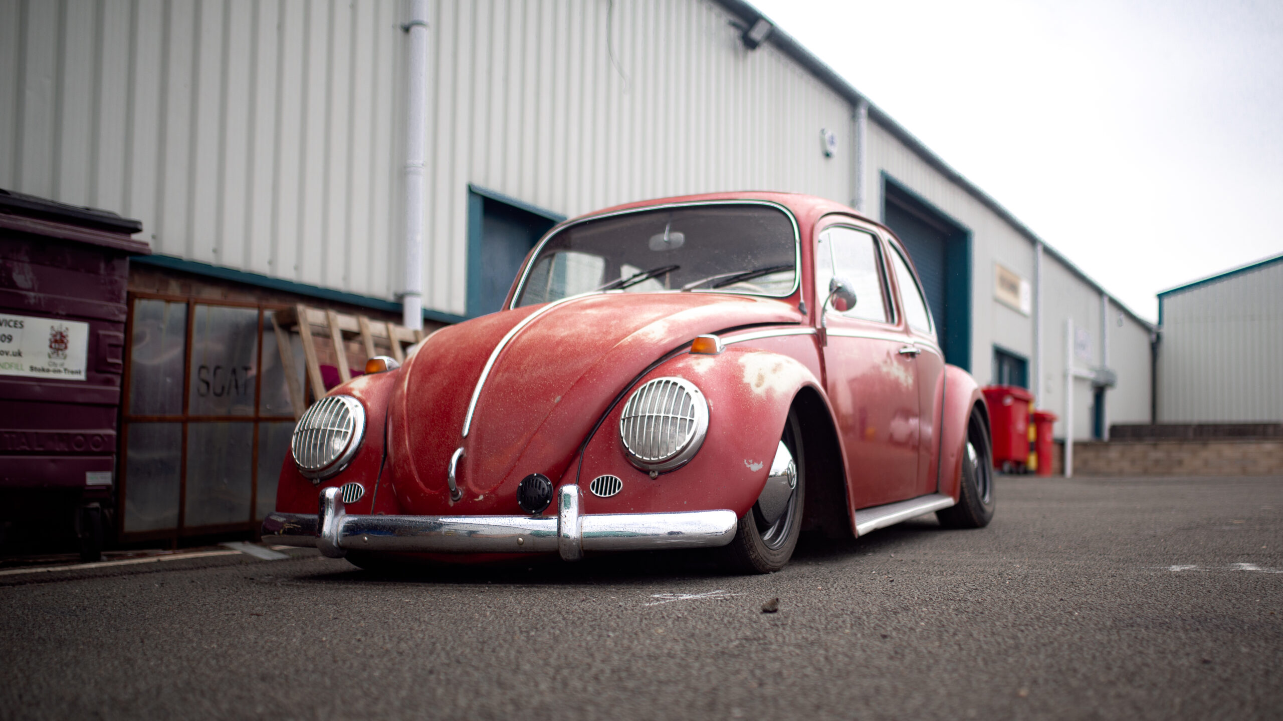 ’66 Ruby Red Patina Beetle