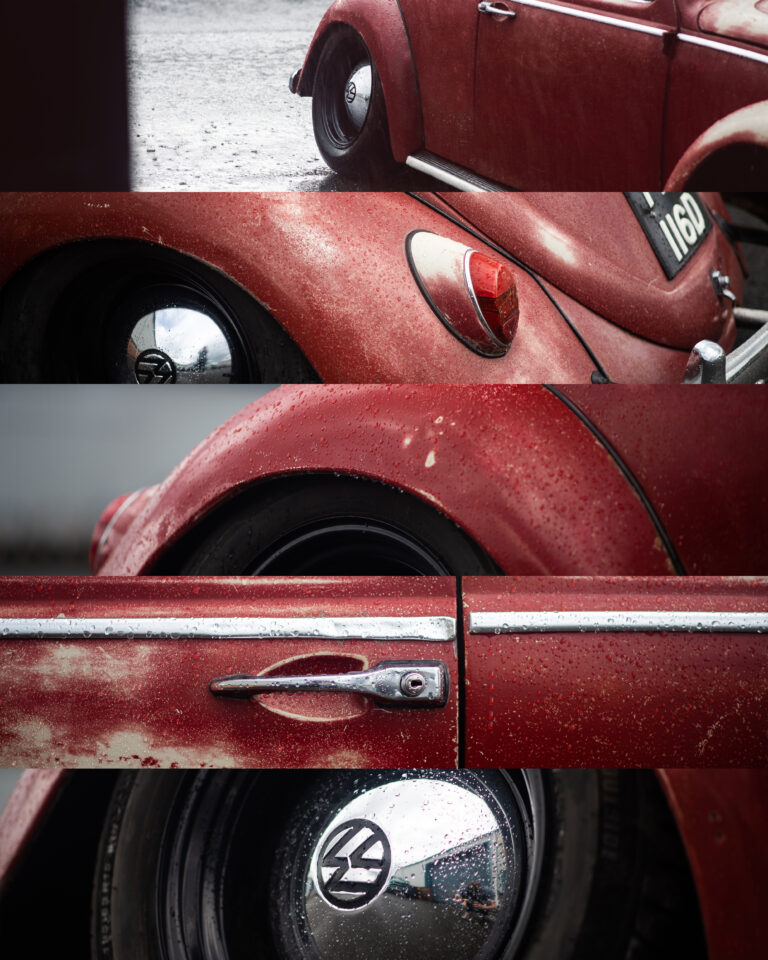 '66 Ruby Red Patina Beetle