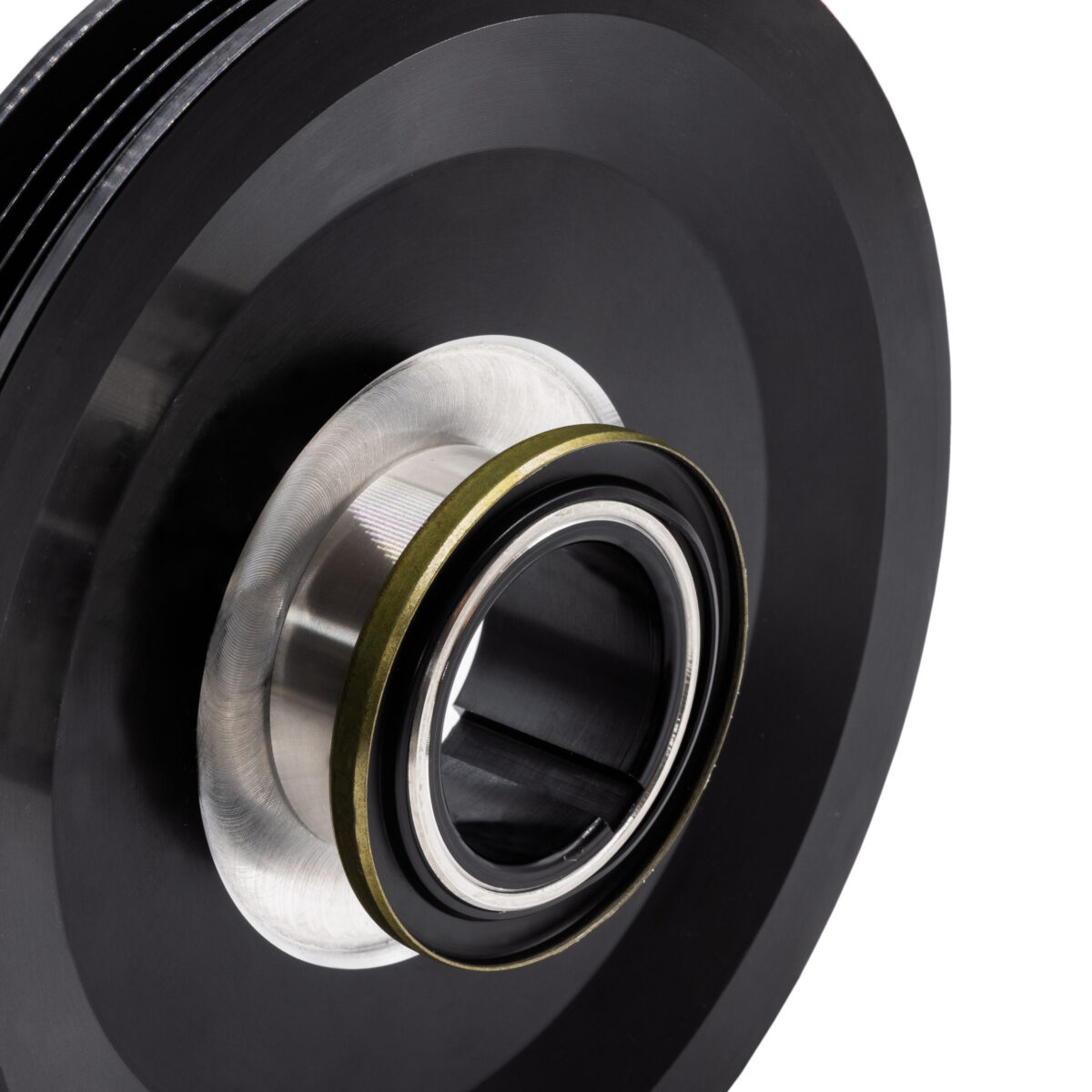 MST Black Sand Seal Solid Serpentine Pulley Kit