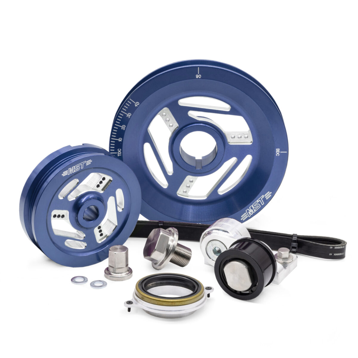 MST Blue Sand Seal Raptor Serpentine Pulley Kit