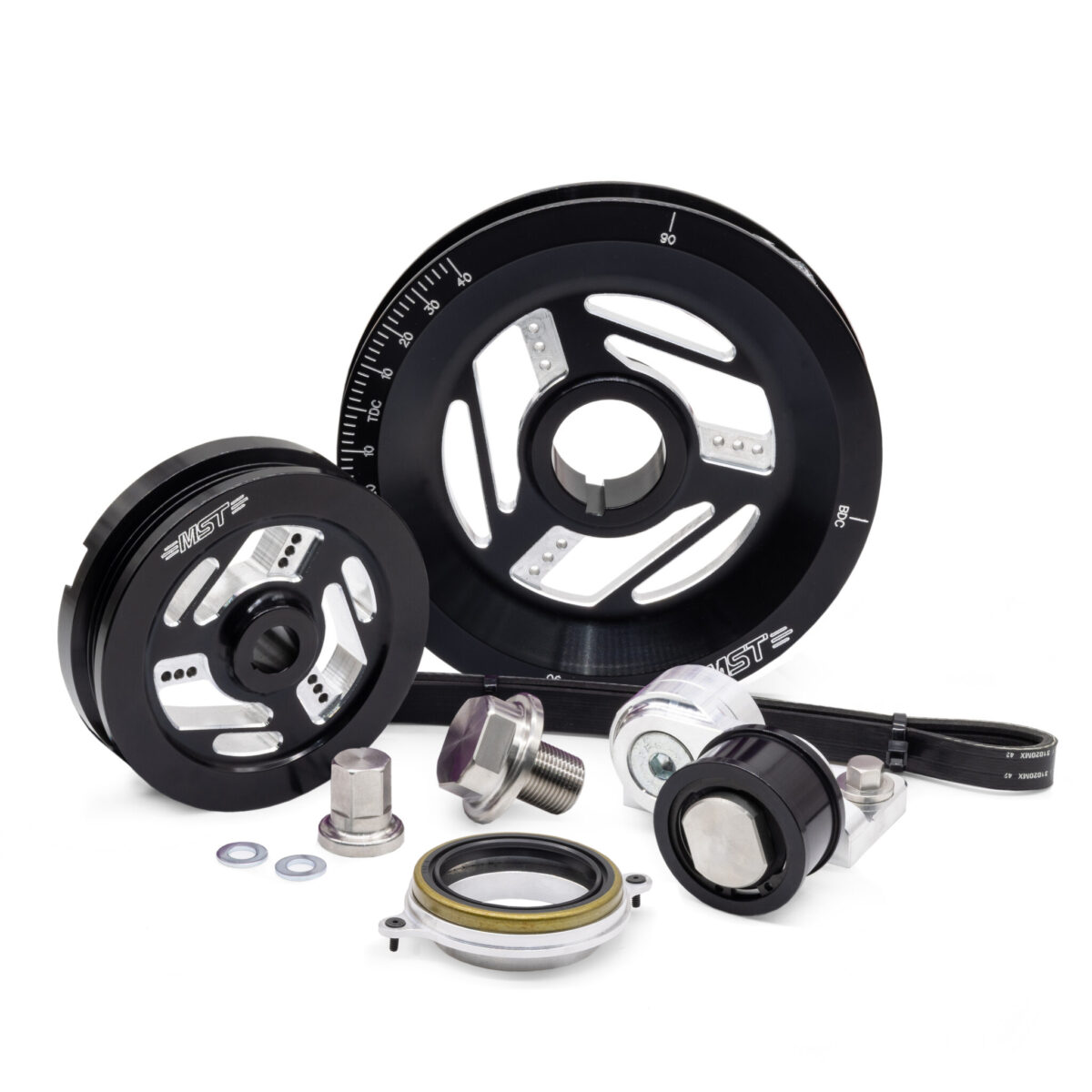 MST Black Sand Seal Raptor Serpentine Pulley Kit