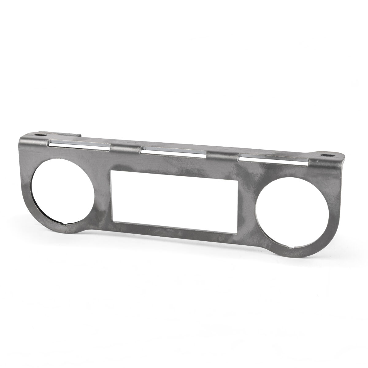 Air Ride 4-Valve Paddle & Air Pressure Gauge Mount (Long), Raw