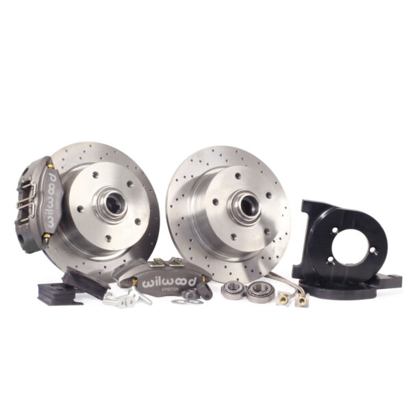 Titan Wilwood 4 Pot Beetle / Ghia 66- Ball Joint 5x112 PCD Front Disk Brake Conversion Kit