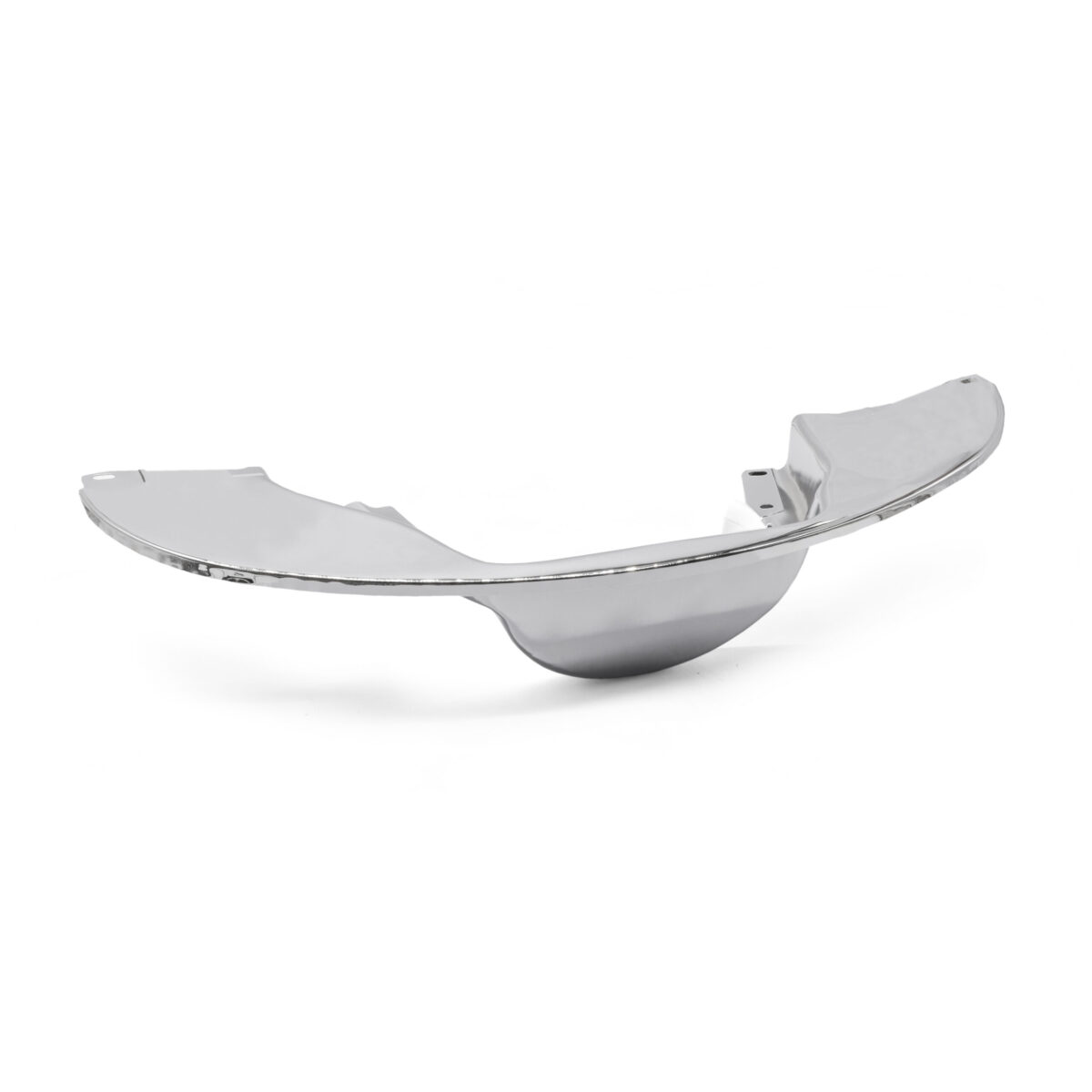 Engine Rear Tinware, Without Pre Heats, Without Fresh Air Outlets, Chrome