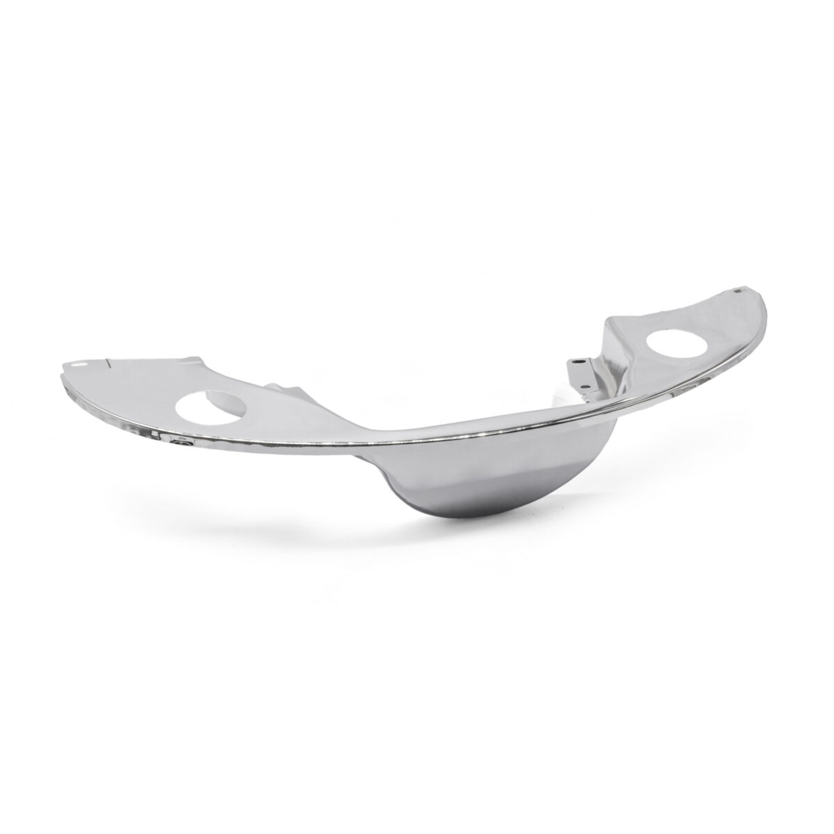 Engine Rear Tinware, Without Pre Heats, With Fresh Air Outlets, Chrome