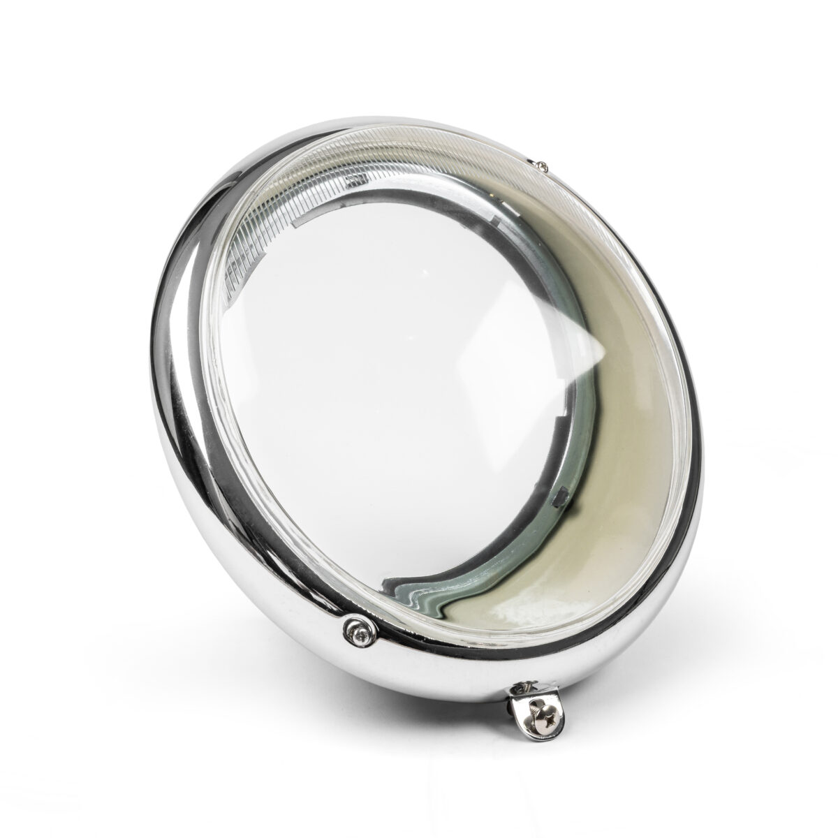 Headlight Assembly with Chrome Rim for US / EU Specification, EachHeadlight Assembly with Chrome Rim for US / EU Specification, Each