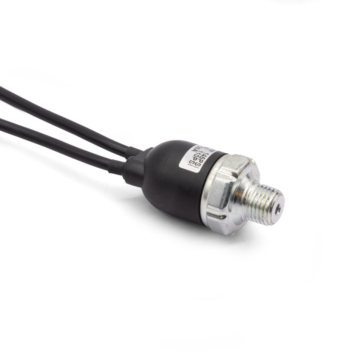 Sealed Air Pressure Switch, 1/4" M NPT Port, (110 PSI On, 145 PSI Off)