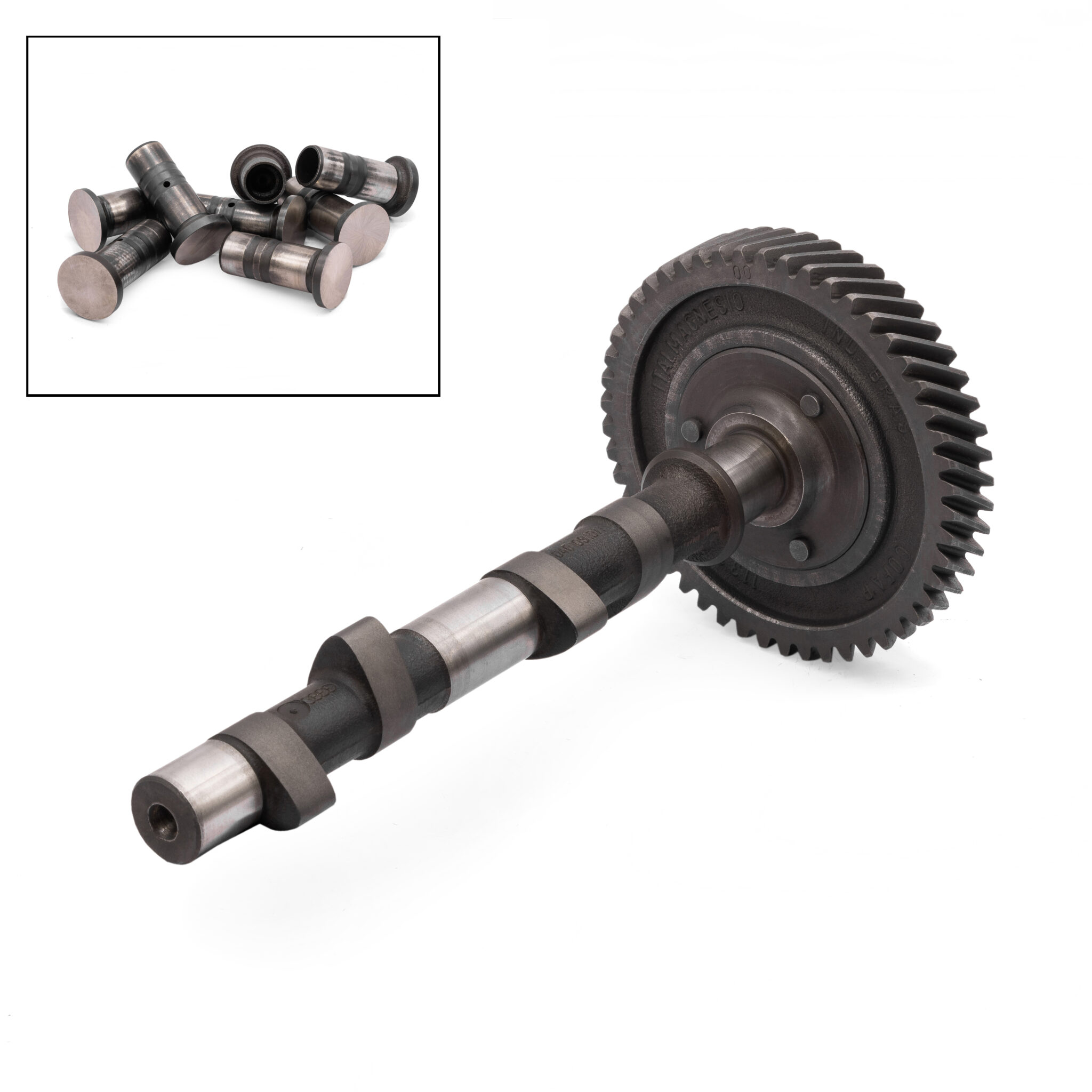 110 Camshaft Assembly, with Cam Gear, Original Reground and Rebuilt