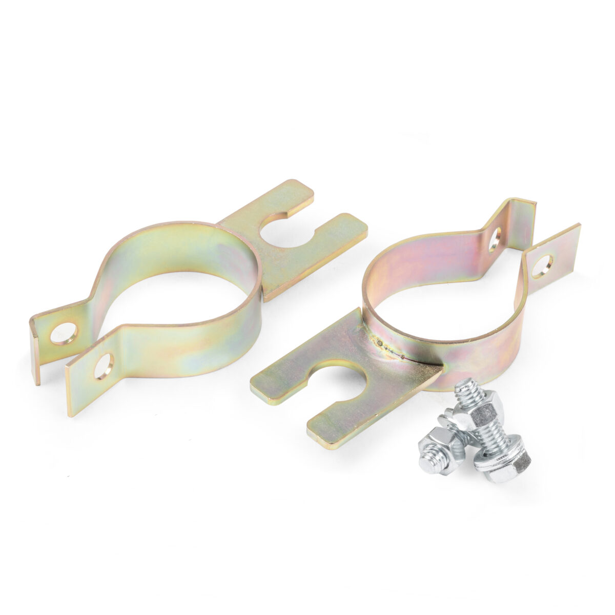 Rear Bolt on Brake Line Brackets / Clamps, Axle Tube, Pair