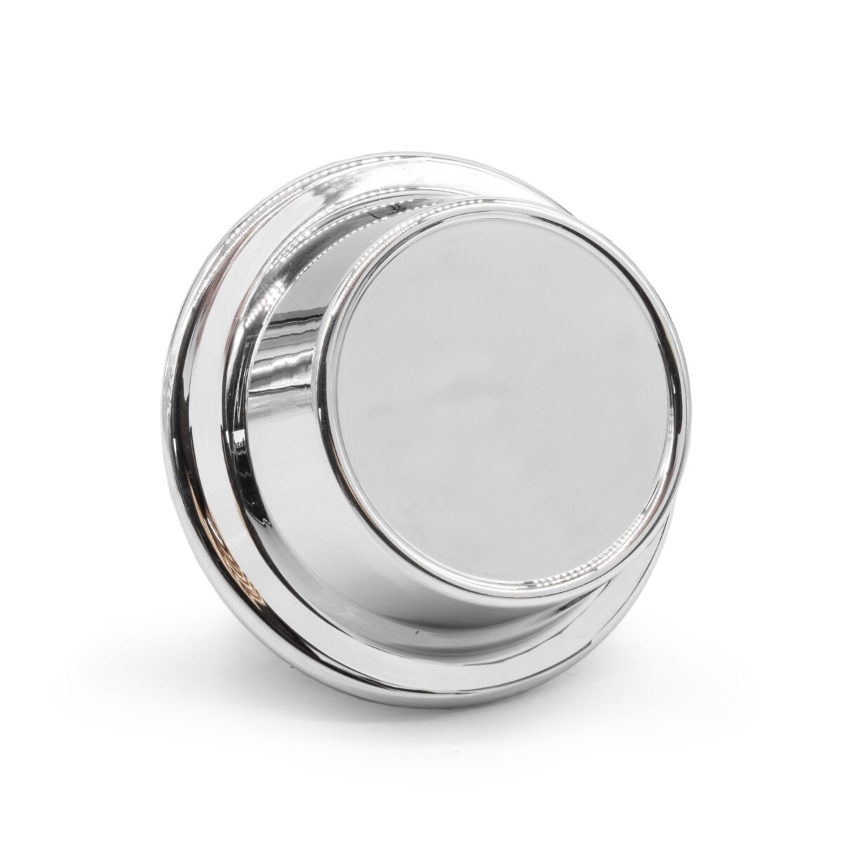 Fuch Alloy Wheel Chrome Plain Centre Cap, Domed