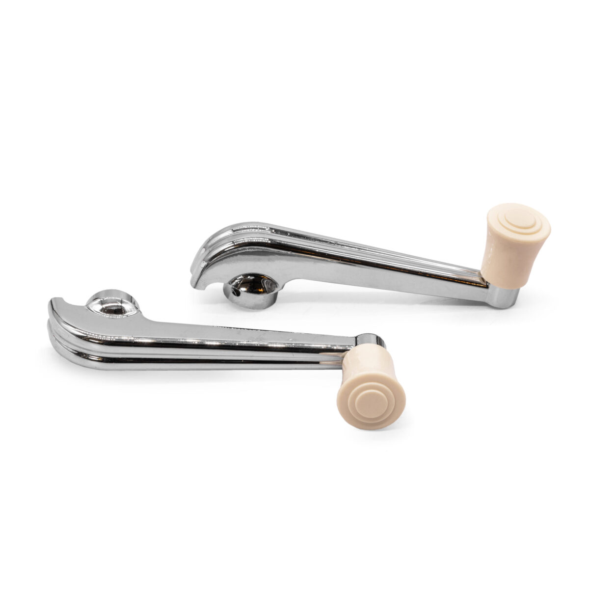 Window Winder Handles, Pair, Ivory, For Beetle 1949-1952