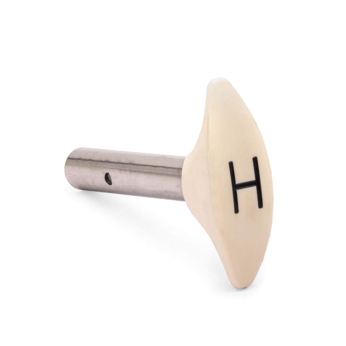 T Handle for Heater Cable, Ivory, For Beetle 1950-1952