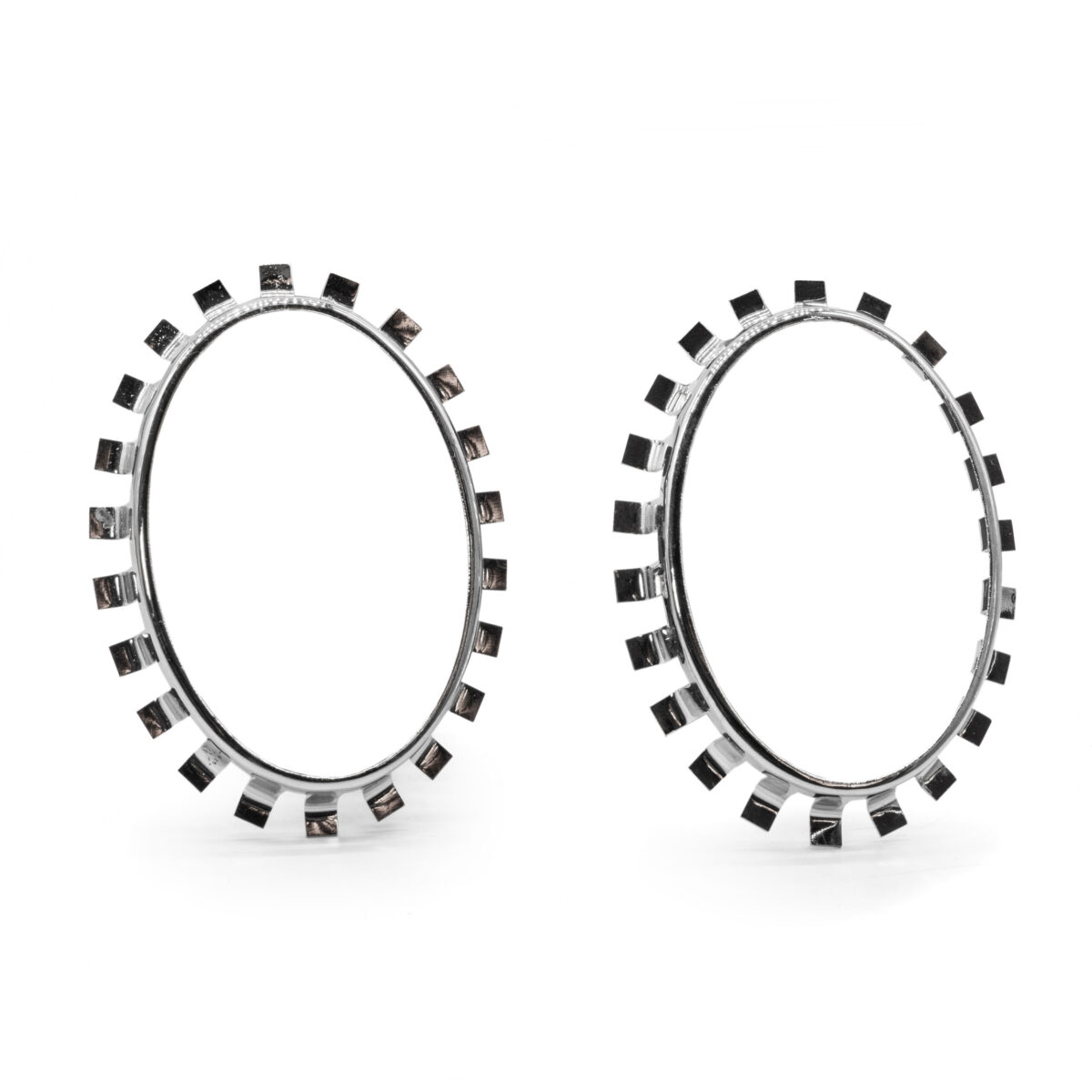 Heart Tailight Bezel Ring, Chrome, For Beetle 1952-1955