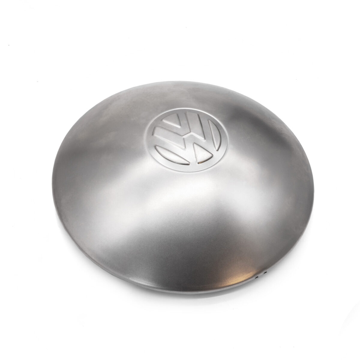 Raw Steel OEM VW Early Hub Cap, For Beetle / Splitscreen 1950-1967